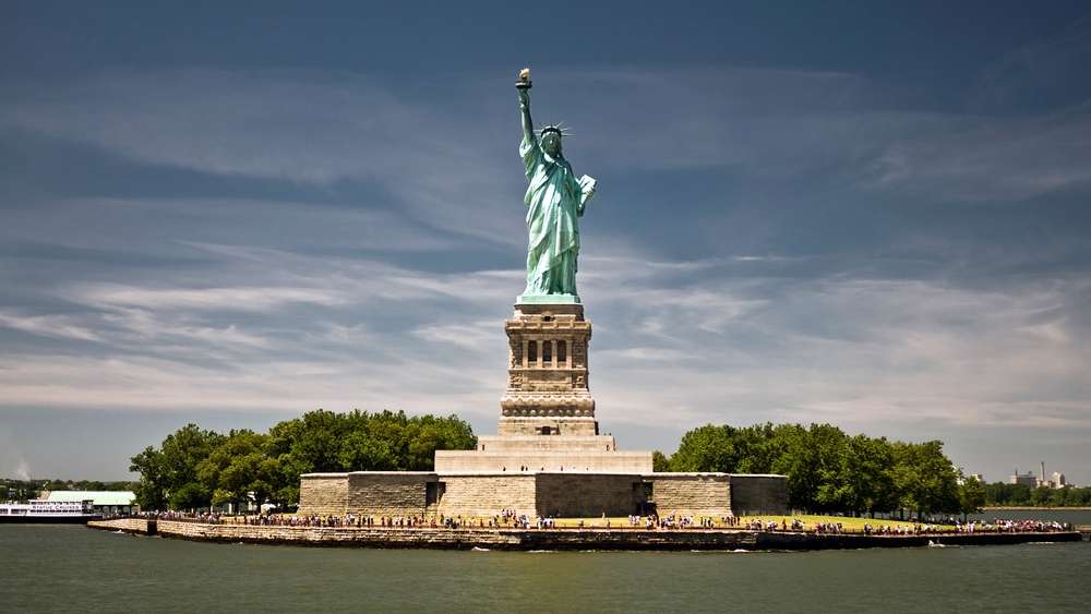 La estatua de la Libertad