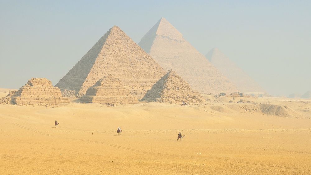 Ten confianza acuerdo haz Ubicación de las pirámides egipcias
