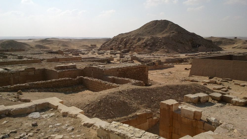 La meseta de Saqqara