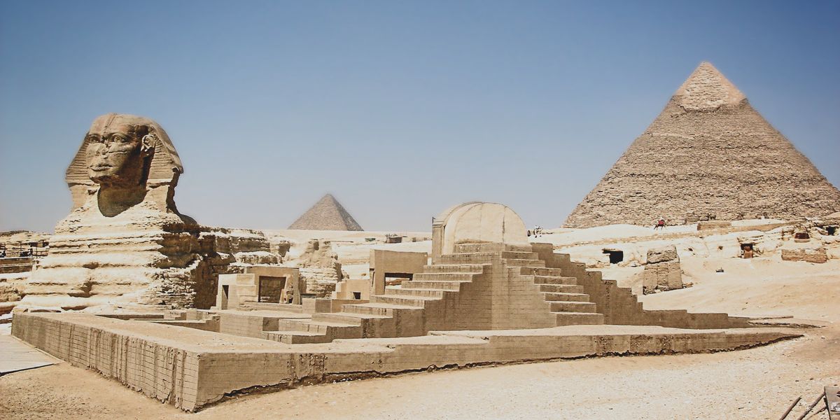 Pirámides y la esfinge