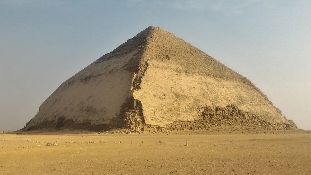 La pirámide romboidal de Snefrou