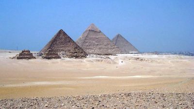 Las pirámides de la meseta de Guiza