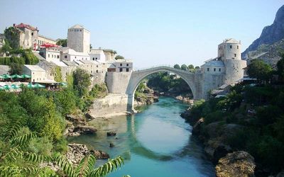 El viejo puente de Mostar