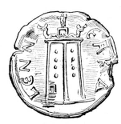 Moneda debajo de Adriano (117-138)