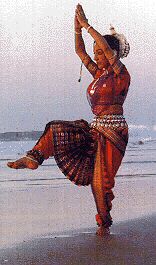 Bailarín de Odissi