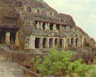 Los templos de la cueva de Undavalli