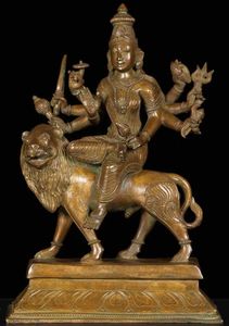 El dios Durga