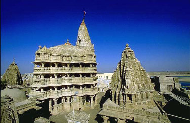 El templo de Dwarka