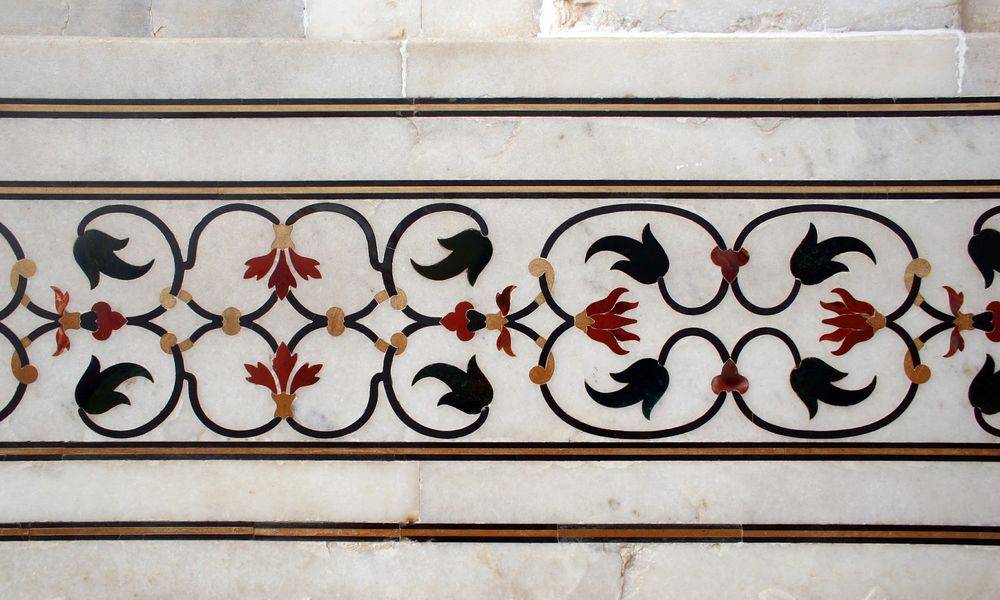 Pietra dura de Taj Mahal