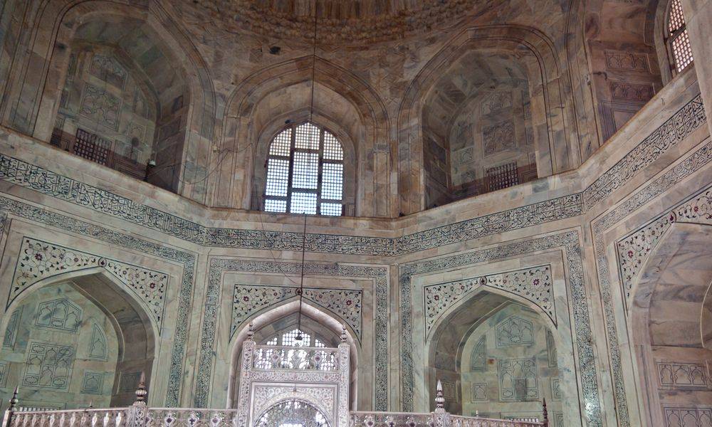 Interior del Taj Mahal