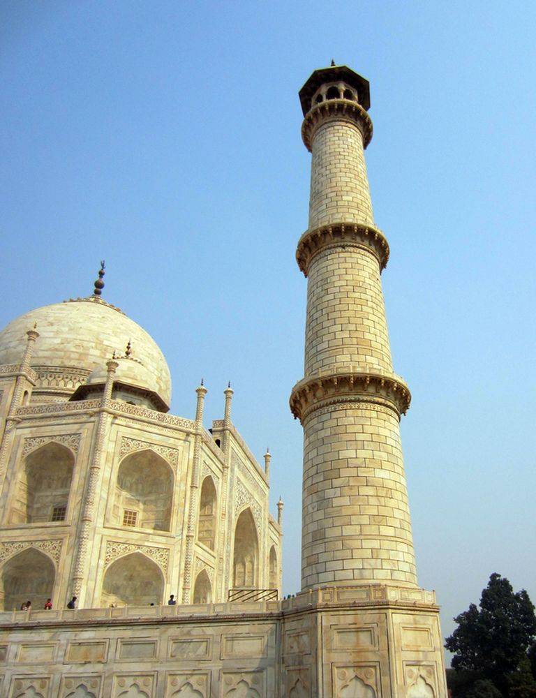 Uno de los minaretes