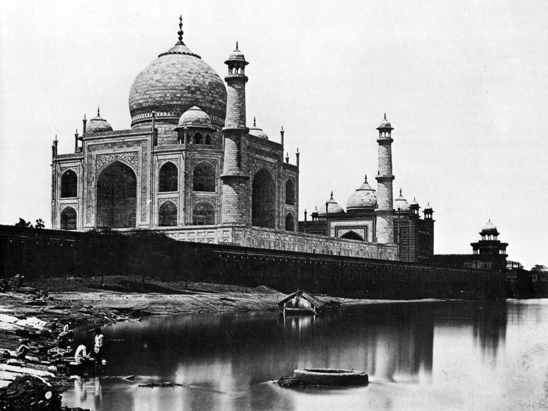 El Taj Mahal en 1865