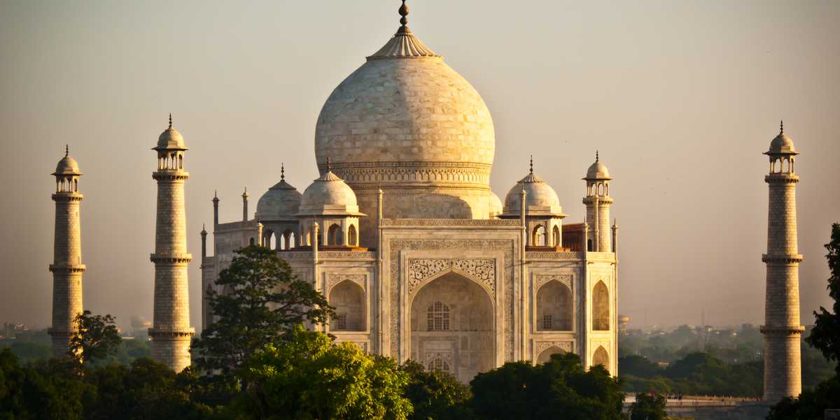 El mausoleo del Taj Mahal