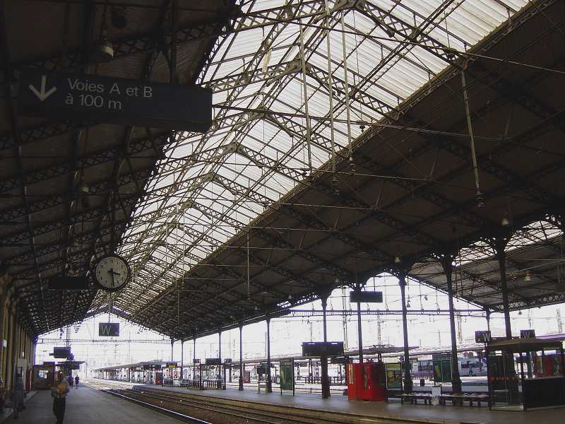 Salón de la estación de Toulouse