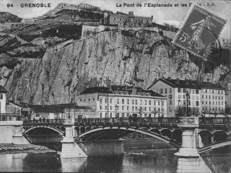 Puente de la Porte de France en Grenoble