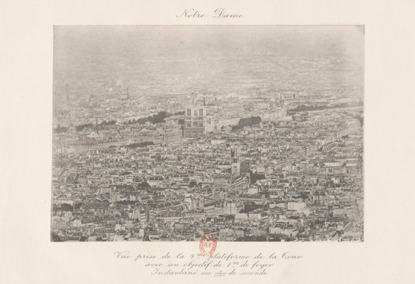 Vista de la Torre Eiffel: Catedral de Notre Dame