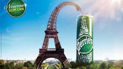 La torre Eiffel en la publicitad