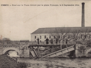Puente sobre el Vesle, en Chassemy
