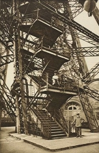 Escalera en el siglo XIX