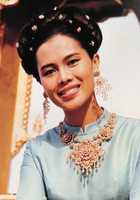 La reina de Tailandia Sirikit