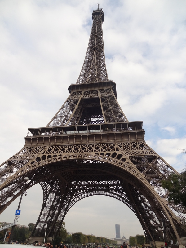 La Torre Eiffel vista de cerca