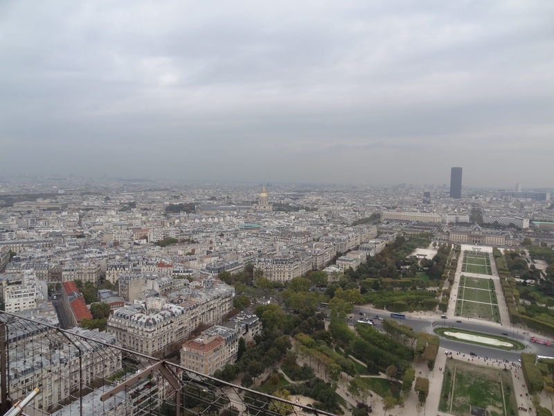 París vista desde el 2do piso de la torre Eiffel