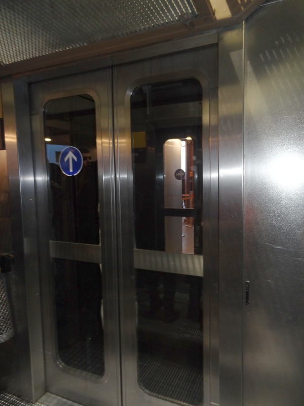 El ascensor para el 3er piso