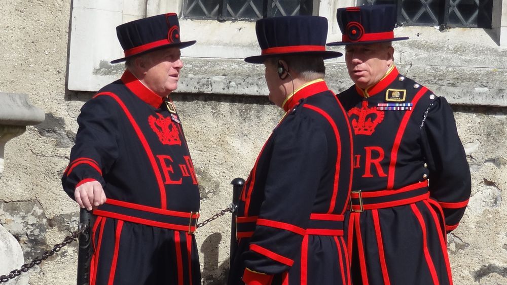 Tres beefeaters